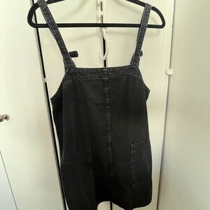 Mango Charcoal Denim Dress